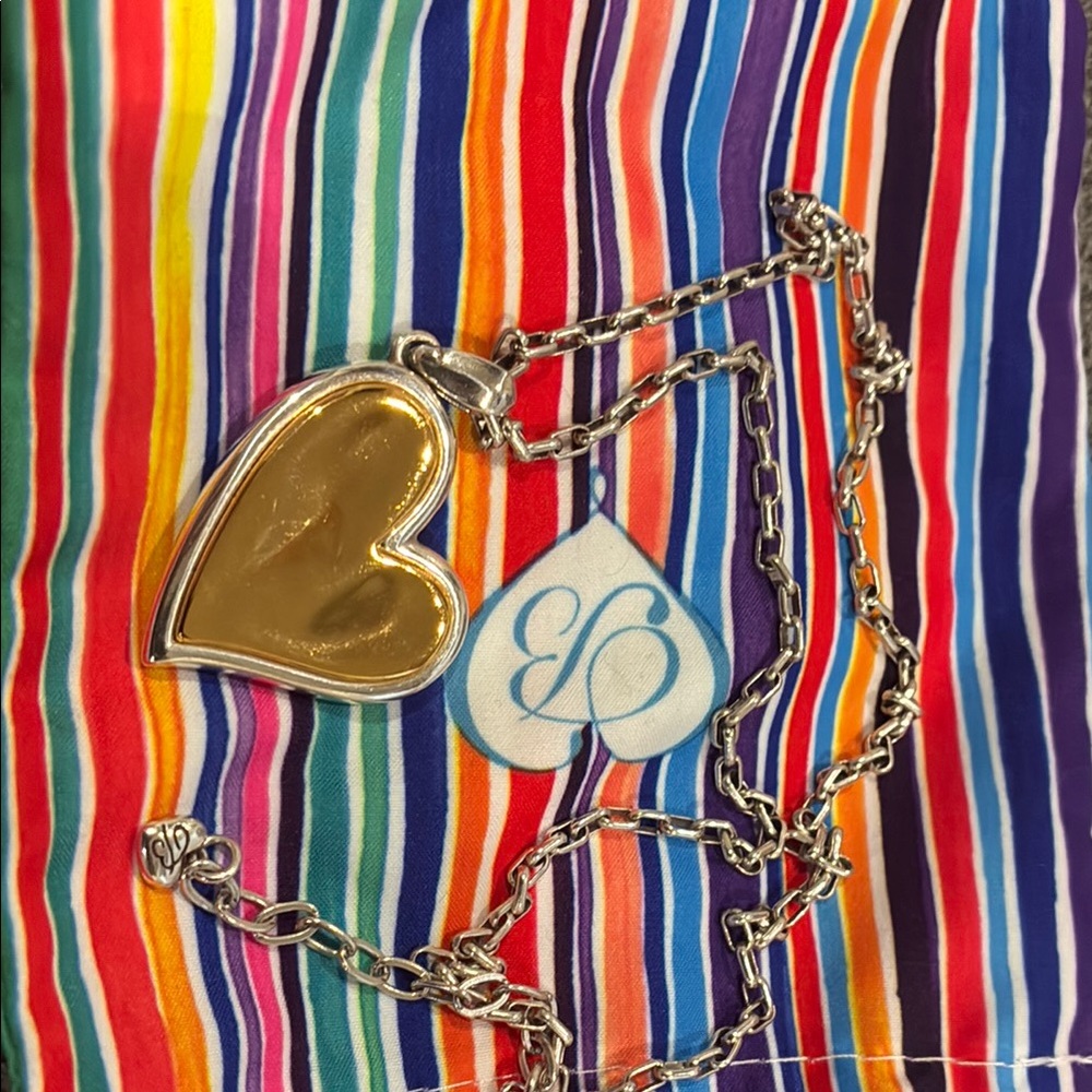 Brighton Gold Heart Pendant Necklace